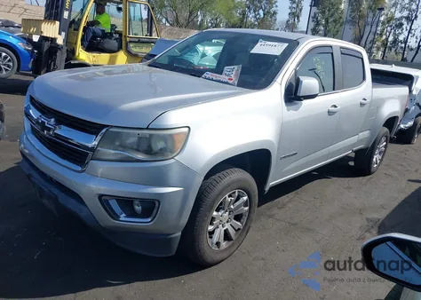 2018 Chevrolet Colorado Lt из США, поврежденный, VIN 1GCGSCEN1J1249224